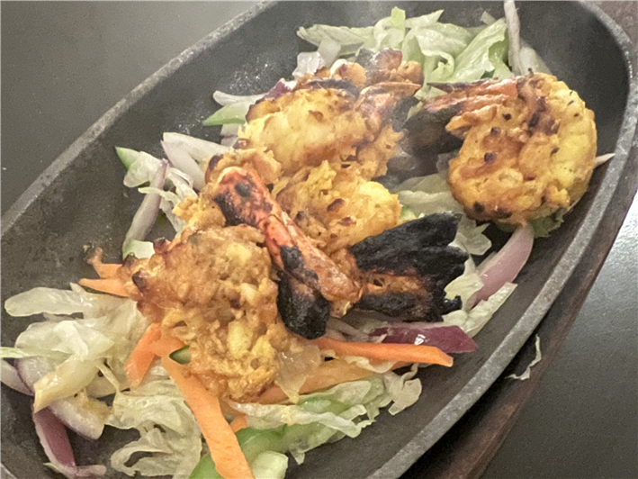 tandoori prawns